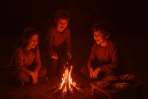 چیدمان سفره یلدا با سوهان مهدی