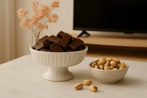 پسته و شکلات دبی