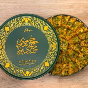 سوهان روغن زرد گاوی لوزی گرد متوسط 20عددی
