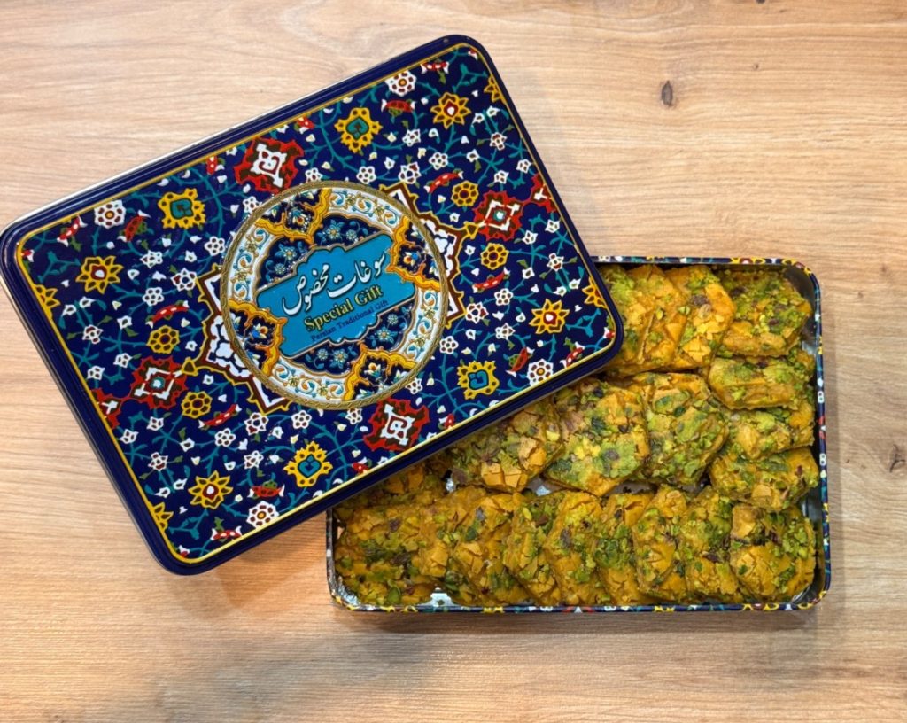 سوهان کندویی مستطیل زعفرانی
